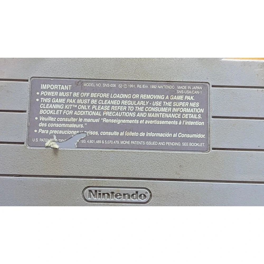 Madden NFL 94 Super Nintendo SNES Video Game‎ Cartridge EA Sports SNS-006 1993